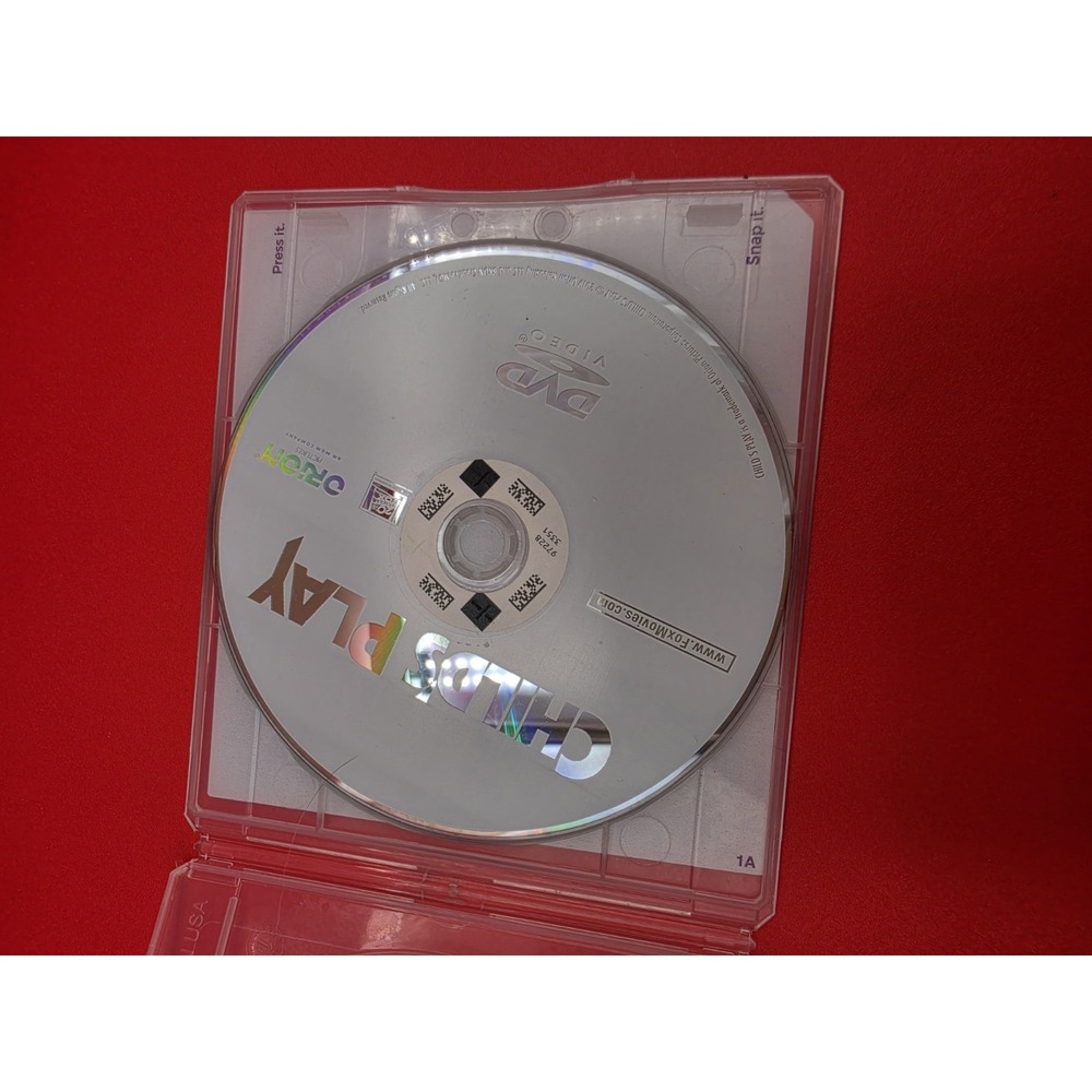 Orion Child's Play DVD 2019 Movie Unisex OS Silver Good Horror Rental Edition